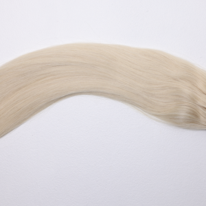KM HAIR 5pc Clip-In Extensions - Platinum RA (Platinum Blonde)